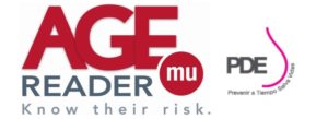 AGE Reader logo and PDE logo
